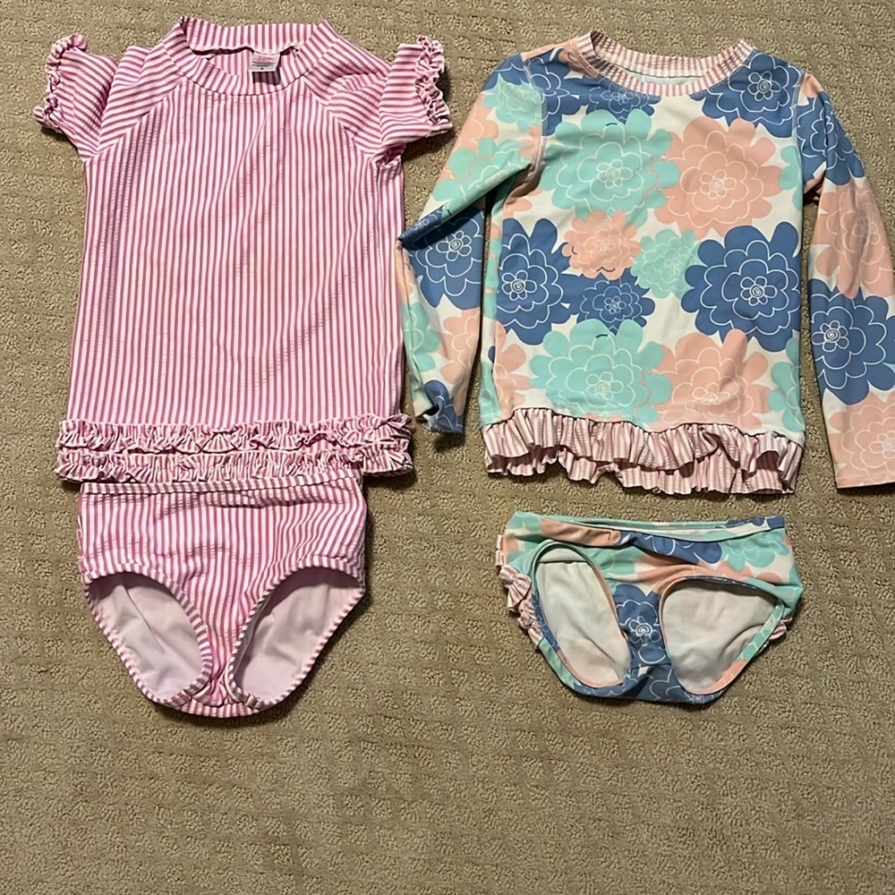 Two Ruffle Butts two pieces